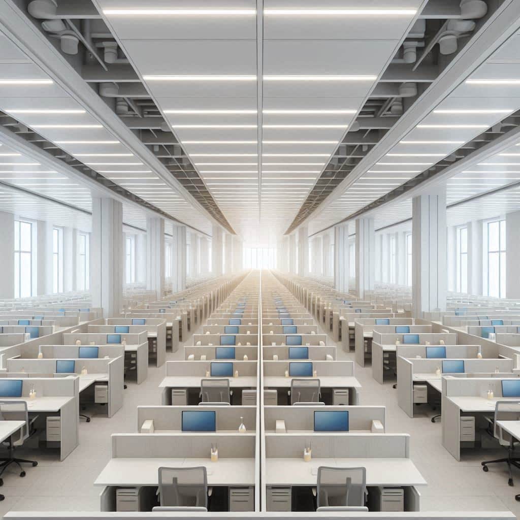 广告策划公司在写字楼办公落实前台接待区规划时为何容易因空调分区调试返工